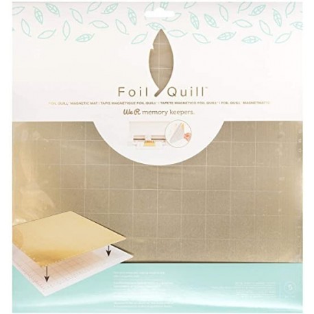 Base Magnética De 12 X 12 Pulgada Con 4 Tiras Imantadas / Foil Quill