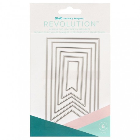 Set De Matriz de Corte Etiquetas De 7 Piezas Para Revolution