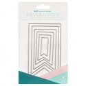 SET DE MATRIZ DE CORTE BANDERINES DE 6 PIEZAS PARA REVOLUTION / WR
