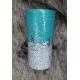 Spin it - glitter teal extra fine