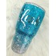 Spin it - glitter teal extra fine