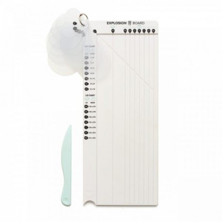HERRAMIENTA PARA HACER ELEMENTOS DE PAPEL - BOARD EXPLOXION CARDS / WR