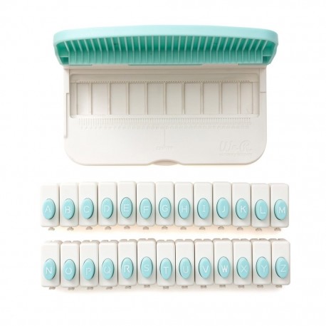 Herramienta - word punch board - lowercase (27 piece)
