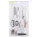 KIT DE BORDADO Y COSTURA DE 7 PIEZAS BLANCO / CRICUT