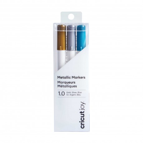 JOY METAL MARKERS 1.0 GOLD SILVER BLUE/ CRICUT