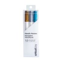 PLUMONES METALICOS X 3 U DE COLOR ORO, PLATA Y AZUL PARA JOY DE 1.0 MM / CRICUT