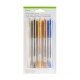 PLUMONES GLITTER GEL X 5 U DE COLOR DE 0.8 MM PARA MAKER Y EXPLORE / CRICUT