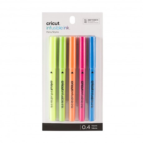 PLUMONES INFUSIBLE INK NEON X 5 U. / CRICUT