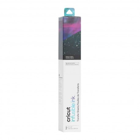 PAPEL INFUSIBLE INK SERIE GALAXI ( 2 HOJAS 30.5 X 30.5 CM) / CRICUT