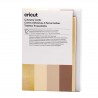 12 TARJETAS INSERTABLES COLORES NEUTROS - EXPLORE Y MAKER / CRICUT