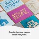 12 TARJETAS INSERTABLES COLORES NEUTROS - EXPLORE Y MAKER / CRICUT