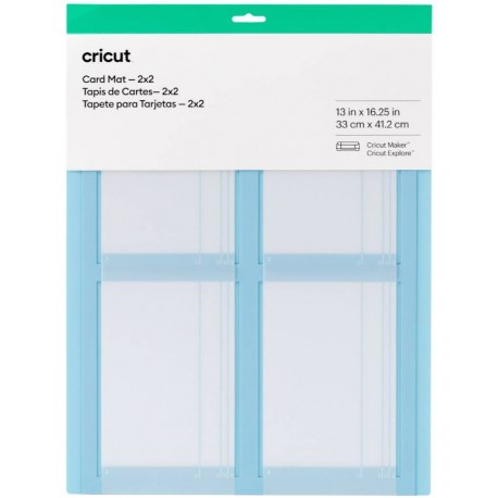 SOPORTE PARA TARJETAS 2X2 - 33cm x 41.20cm (2 und) - EXPLORE Y MAKER / CRICUT