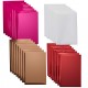 LAMINAS DE TRANSFERENCIA FOIL RUBY - 24 UND (10,1 cm x 15,2 cm) - EXPLORE Y MAKER / CRICUT