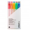 PLUMONES GLITTER GEL ARCOIRIS CRICUT JOY (0,8 MM) SET DE 10 U. /CRICUT