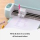 SET DE 5 BOLIGRAFOS GLITTER GEL NEON CRICUT EXPLORE Y MAKER (0,8 mm)/CRICUT