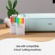 SET DE 5 BOLIGRAFOS GLITTER GEL NEON CRICUT EXPLORE Y MAKER (0,8 mm)/CRICUT