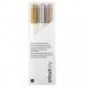PLUMONES PERMANENTES 1.0MM CRICUT JOY - ORO PLATA COBREE (3PZ)/CRICUT