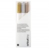 PLUMONES PERMANENTES 1.0MM CRICUT JOY - ORO PLATA COBREE (3PZ)/CRICUT