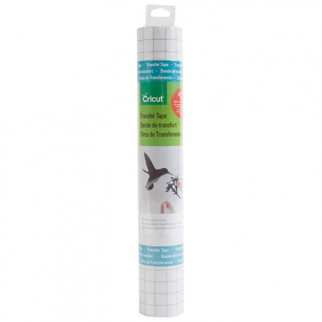 ROLLO FILM TRANSFER REGULAR TRANSPARENTE (30.5 cm x 121.9 cm) - EXPLORE Y MAKER/CRICUT