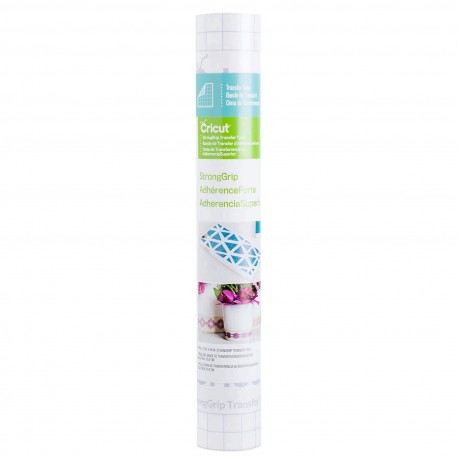ROLLO FILM TRANSFER EXTRA FUERTE TRANSPARENTE (30.5 cm x 121.9 cm) - EXPLORE Y MAKER/CRICUT