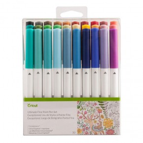 PLUMONES PUNTA FINA 0.4MM SET DE 30PZ - EXPLORE Y MAKER / CRICUT