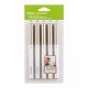 JUEGO DE BOLIGRAFOS PUNTAS MULTIPLES ORO 5 PZ - EXPLORE Y MAKER