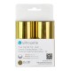 FOIL DE TRANSFERENCIA TERMICA ORO (2 ROLLOS DE 76 MM X 10 M) - SILHOUETTE