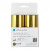 FOIL DE TRANSFERENCIA TERMICA ORO (2 ROLLOS DE 76 MM X 10 M) - SILHOUETTE