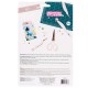 Kit Aqua De 6 Piezas Para Scrapbooking - Mini Tool Kit Aqua / Wr