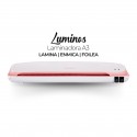 LAMINADORA TERMICA DE ESCRITORIO ROSA CORAL A3 CL-1223 / LUMINOS DE LIDEART