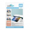 FILM TRANSPARENTE GLOSS 80MIC (LAMINADO TERMICO) PACK A4X100UND / LIDERART