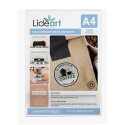 FILM PLATA SEMI GLOSS AUTOADHESIVO PARA INKJET A PRUEBA DE AGUA A4X20UND / LIDERART