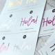 Foil reactivo Luminos Rosado rollo 21cm x 10mt / Quelli