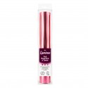 Foil reactivo Luminos Rosado rollo 21cm x 10mt / Quelli