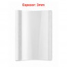 Tapa Térmica Bindy A4 3mm – White x 10 Und