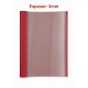 Tapa Térmica Bindy A4 3mm – Red x 10 Und