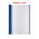 Tapa Térmica Bindy A4 3mm – Han Blue x 10 Und