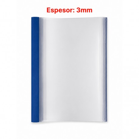 Tapa Térmica Bindy A4 3mm – Han Blue x 10 Und