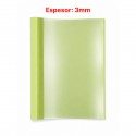Tapa Térmica Bindy A4 3mm – Celadón Green x 10 Und