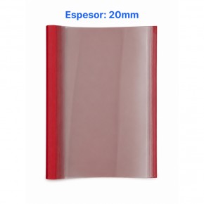 Tapa Térmica Bindy A4 20mm – Red x 10 Und