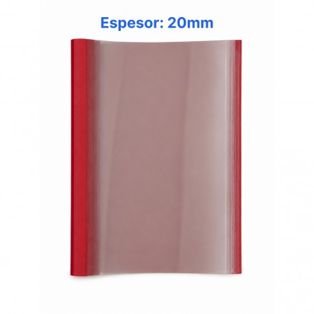 Tapa Térmica Bindy A4 20mm – Red x 10 Und