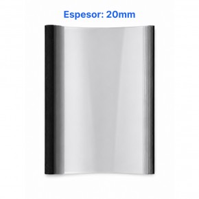 Tapa Térmica Bindy A4 20mm – Black x 10 Und