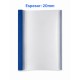 Tapa Térmica Bindy A4 20mm – Han Blue x 10 Und