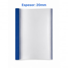 Tapa Térmica Bindy A4 20mm – Han Blue x 10 Und