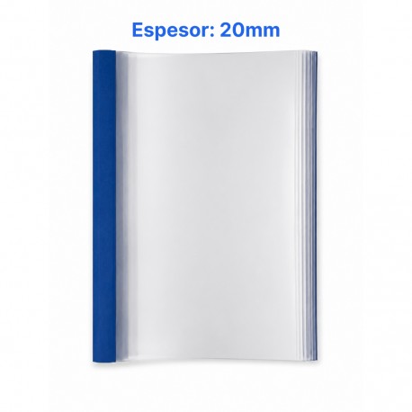 Tapa Térmica Bindy A4 20mm – Han Blue x 10 Und