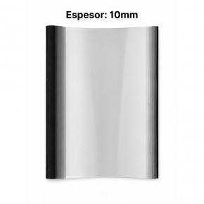 Tapa Térmica Bindy A4 10mm – Black x 10 Und