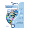 Laminado Holográfico Adhesivo Chispas Transparente A4 x 20 Hojas – HandiPrint