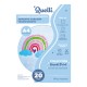 LAMINADO HOLOGRAFICO ADHESIVO CORAZON TRANSP. A4 (20 Und) Handi Print