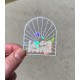 LAMINADO HOLOGRAFICO ADHESIVO DIAMOND TRANSP. A4 (20 Und) Handi Print