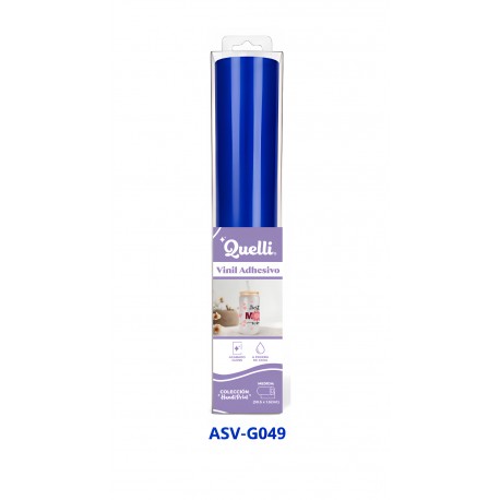 VINIL ADHESIVO AZUL G049 (ROLLO, 30.5CM X 1.52MT) - Handi Print